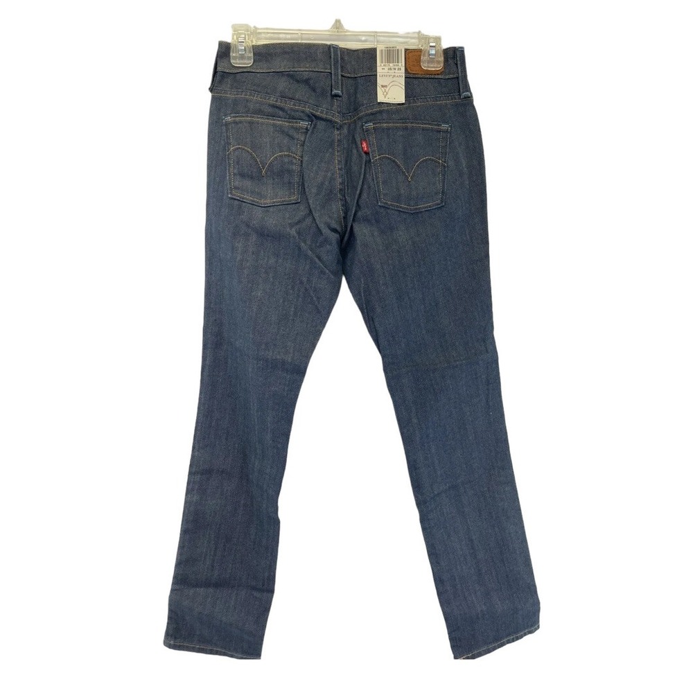 Levi's 562 Vintage Straight Womens‎ OS/25 25x30 Denim Blue Jeans (i7) NWTs